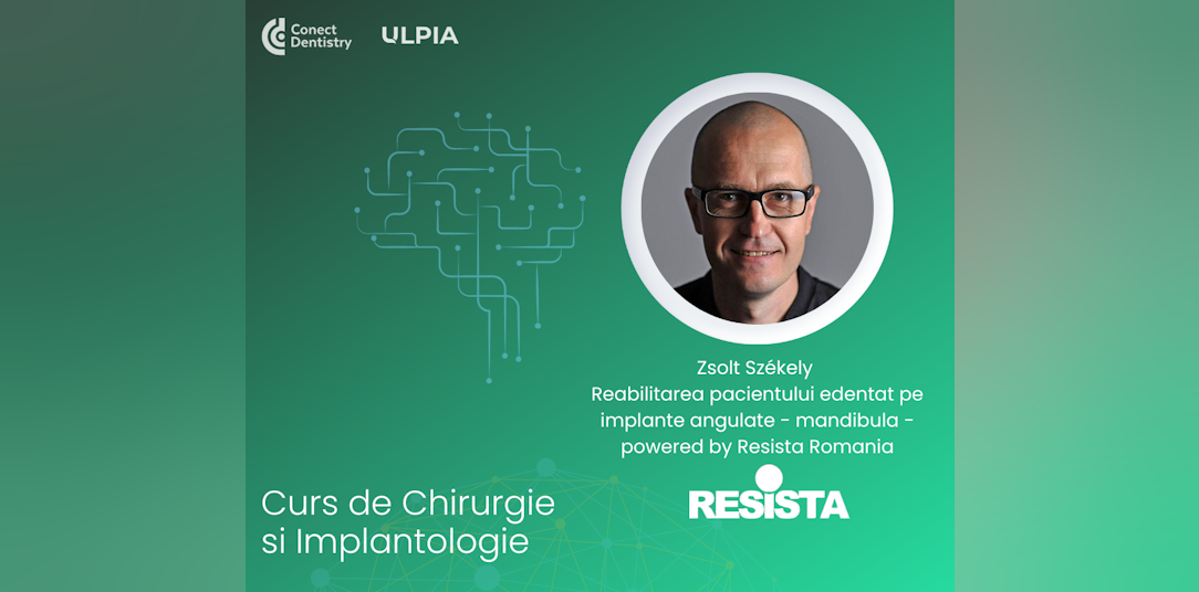 Reabilitarea pacientului edentat pe implante angulate - mandibula 