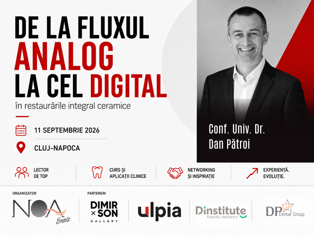 De la fluxul analog la cel digital în restaurările integral ceramice 