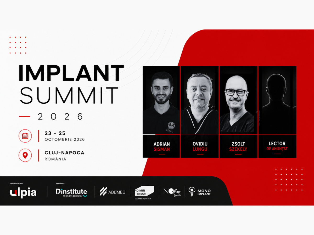 Implant Summit - doar 2 bilete cu 0.05 €