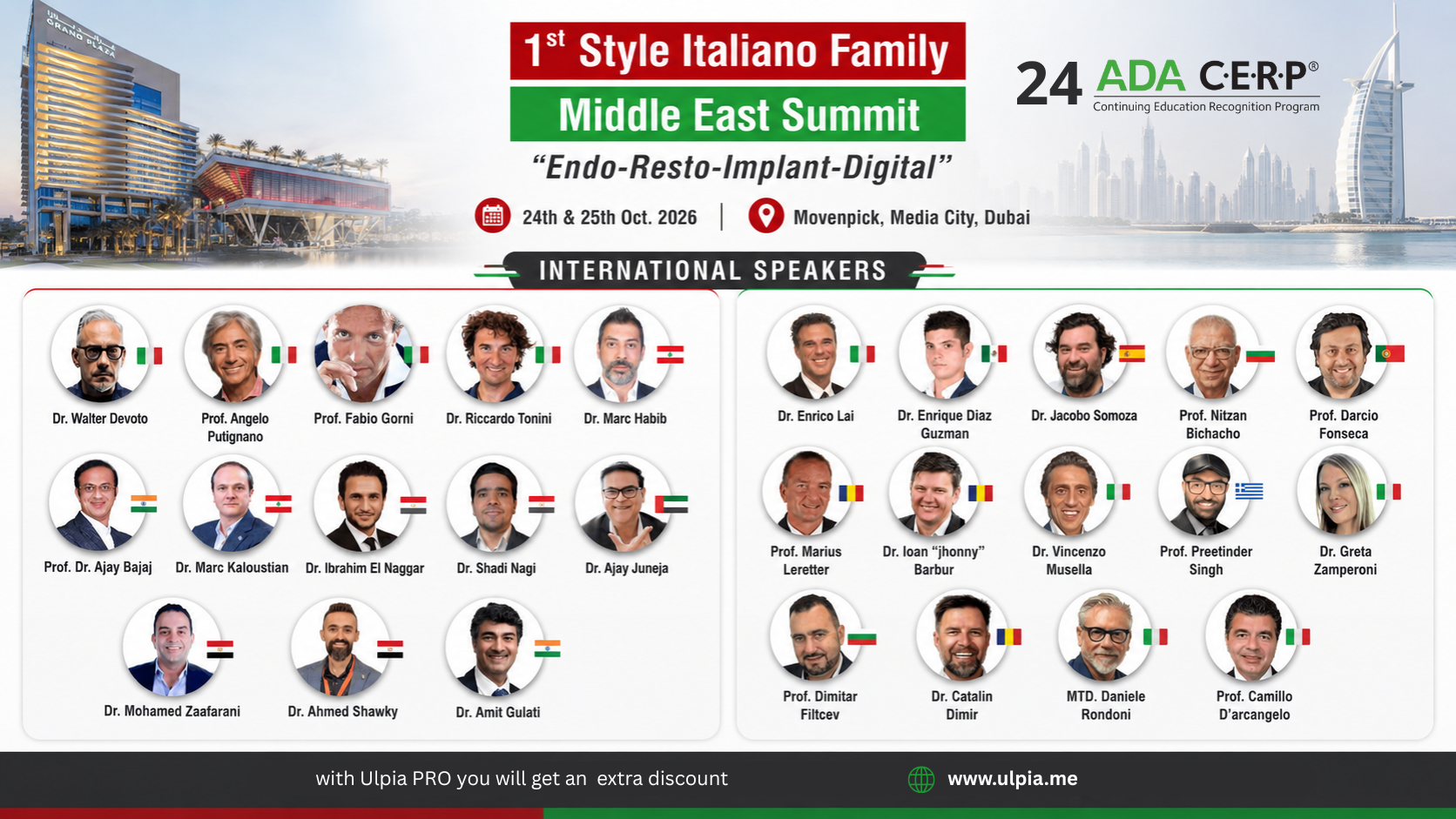 Style Italiano Family Middle East Summit - 24 ADA CERP